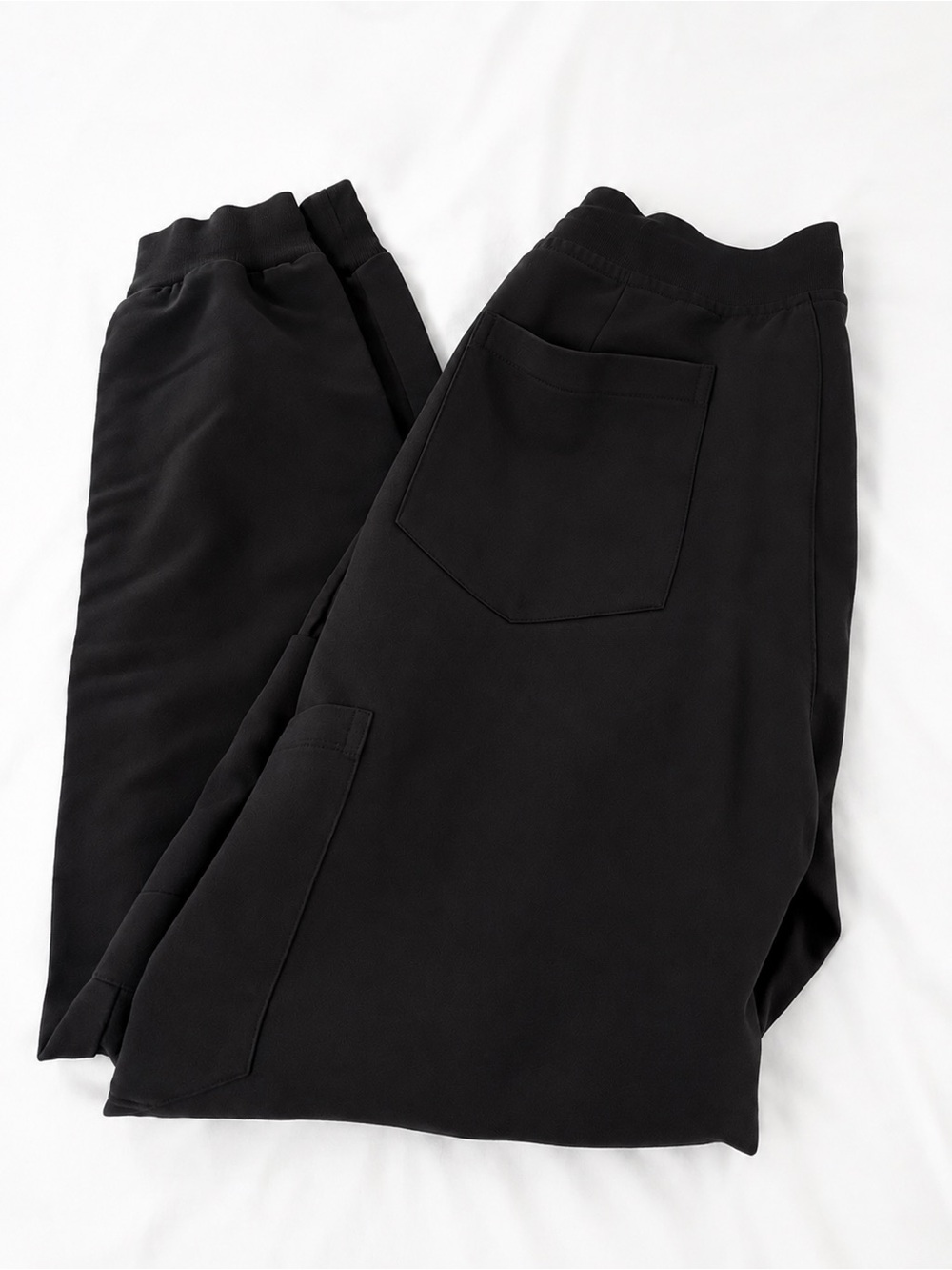 Women's Black Utility Jogger Scrub Pants
